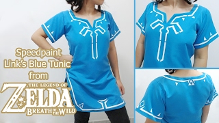 [COSPLAY SPEEDPAINT] Link's Champion's Tunic Cosplay from Breath of the Wild