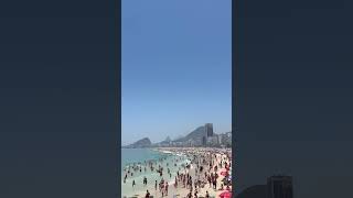 Domingo de praia no Rio de Janeiro