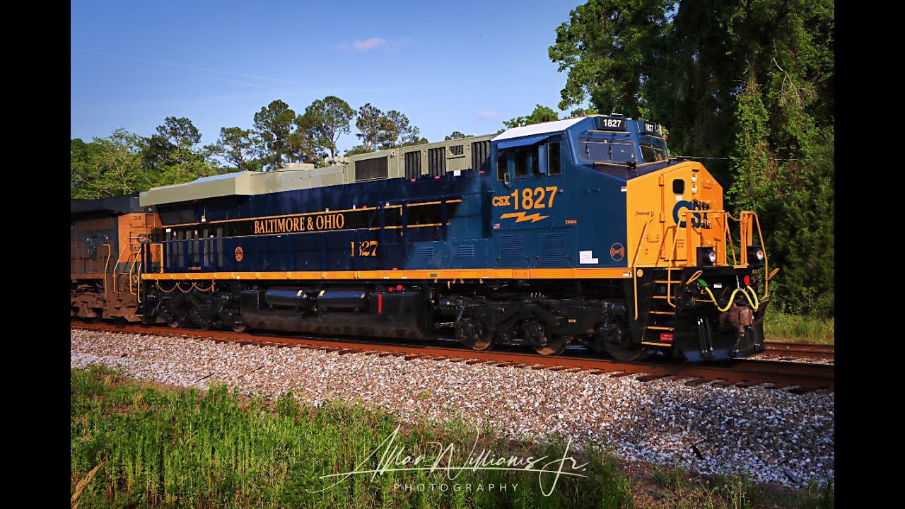 CSX M646 | Naylor | 5/10/2023 W/ CSX 1827 (B&O Heritage) **New Release ...