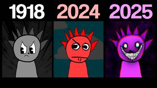 Evolution of Raddy (Sprunki Sprunked)