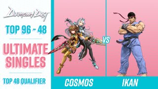 Cosmos (Mythra) vs Ikan (Ryu)  - TOP 48 (QUALIFIER)  -  ULTIMATE SINGLES | Diamond Dust