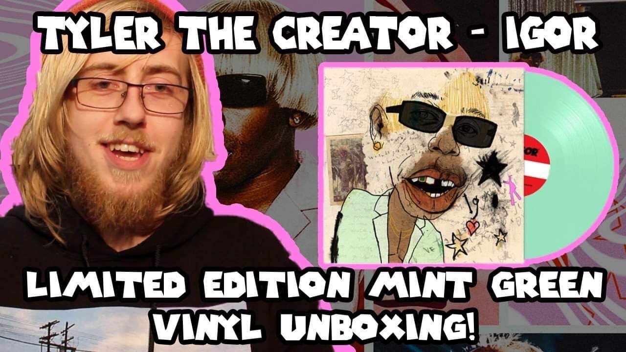 Tyler The Creator - Igor Limited Edition Mint Green Vinyl Unboxing ...