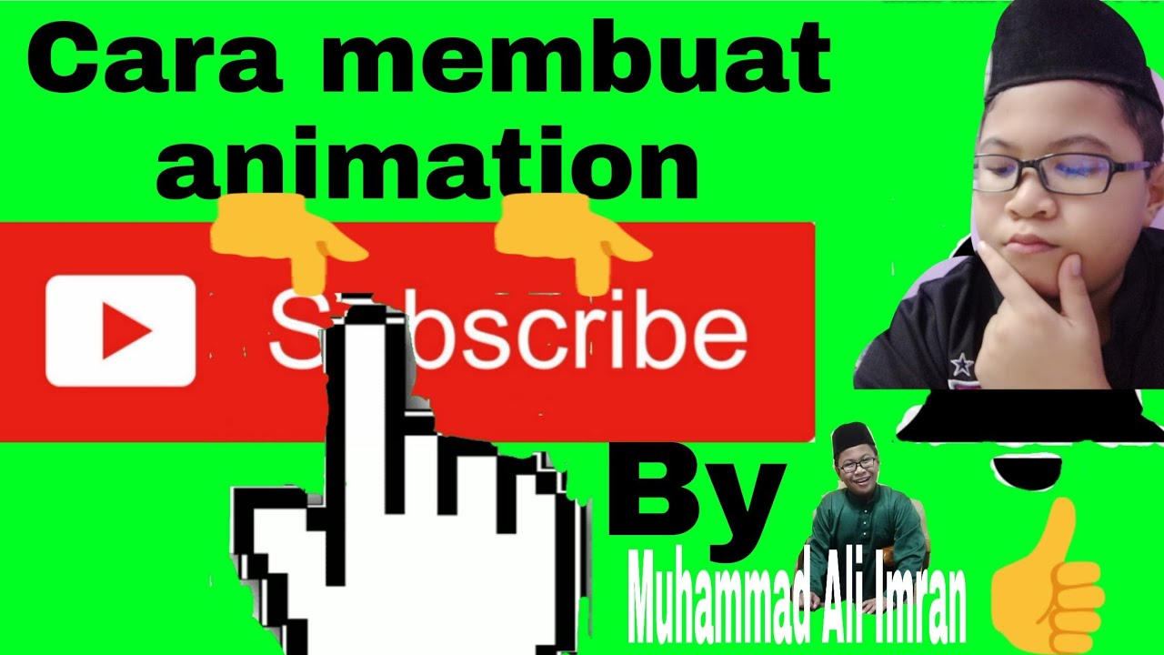 Tutorial 2 Cara Membuat Animasi Subscribe Youtube