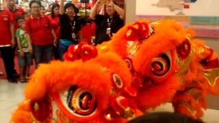 Lion Dance Performance @ NEX NTUC FairPrice Xtra Part 1/2