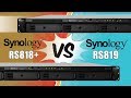 Synology RS818+ vs RS819 Rackmount Rackstation NAS