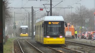 Straßenbahn Berlin | Mitfahrt in der M8E von S Springpfuhl bis Betriebshof Marzahn im F6Z 4033-B