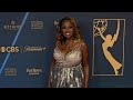 Star Jones 2024 Daytime Emmy Awards Red Carpet with Ricardo Lugo