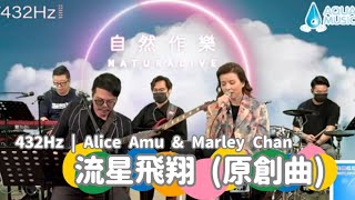 432 Hz｜合唱歌 原創歌｜流星飛翔 - Alice Amu \u0026 Marley Chan｜耳機｜NaturaLive 自然作樂