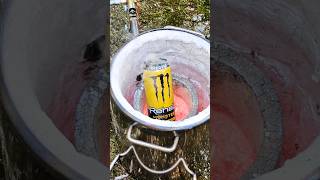 Melting Aluminum Cans #melting #meltingmetal #oddlysatisfying