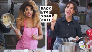 Shangela Tries to Keep Up with a Professional Chef | Back-to-Back Chef | Bon App
