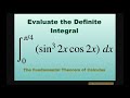 Evaluate definite integral (sin^3 2x cos 2x) dx over [0, pi/4]. Fundamental Theorem of Calculus