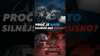 Proč je NATO silnější než RUSKO? 🔵🇷🇺 #army #military #nato