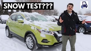 Nissan Qashqai / Nissan Rogue Sport AWD Snow Test Drive and Review!