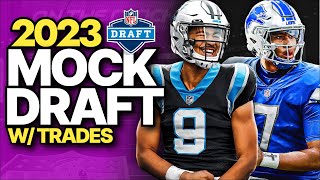 2023 NFL Mock Draft with SIX Trades