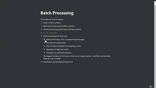 Book Club - Ch 10 (Part 1) Batch Processing