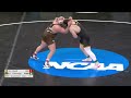 Jordan Wood v. Tony Cassioppi 2022 NCAA Wrestling Championship quarterfinal (285 lb.)
