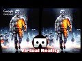 3D Battlefield 3 - VR Virtual Reality Vídeo Google Cardboard VR Box