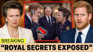 Prince Harry's Secret Phone Call With Anne Just LEAKED—Palace In Crisis Mode