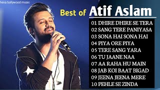 Atif Aslam top 10 hindi songs best romantic hit songs of Atif Aslam |Best of Atif Aslam songs|
