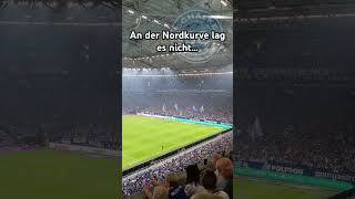 Nordkurve macht Stimmung trotz schwachem Spiel von Schalke gegen Kiel 🔵⚪️