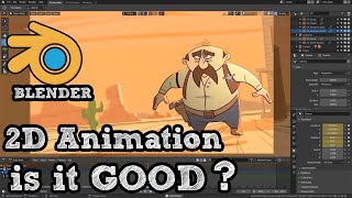 is Blender good for 2D animation