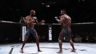 Jon Jones vs Francis Ngannou FULL FIGHT - UFC4 EA Sports