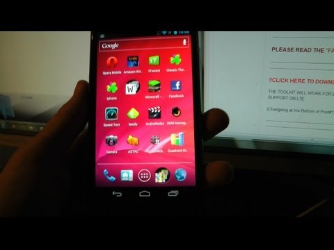 How to Root and Unlock Samsung Galaxy Nexus GSM and LTE! Galaxy Nexus V3.0 TOOLKIT!