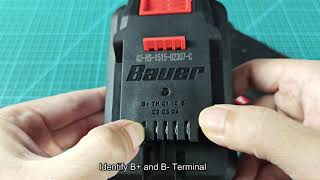 Bauer Battery Not Charging - Flashing Red and Green