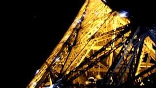 [HD] Eiffel Tower Sparkling filmed from the Eiffel Tower