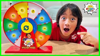 Spin the Mystery Wheel Challenge and Doing Whatever it Lands on with Ryan!