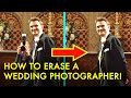 How to erase a photographer from a wedding video | Tutorial