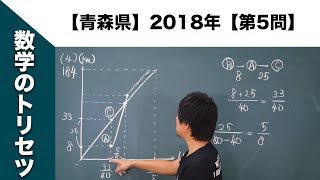 【青森県】高校入試 高校受験 2018年数学解説【第5問】