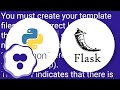 Flask raises TemplateNotFound error even though template file exists