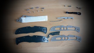 Spyderco Endura 4 ZDP-189 - disassembled