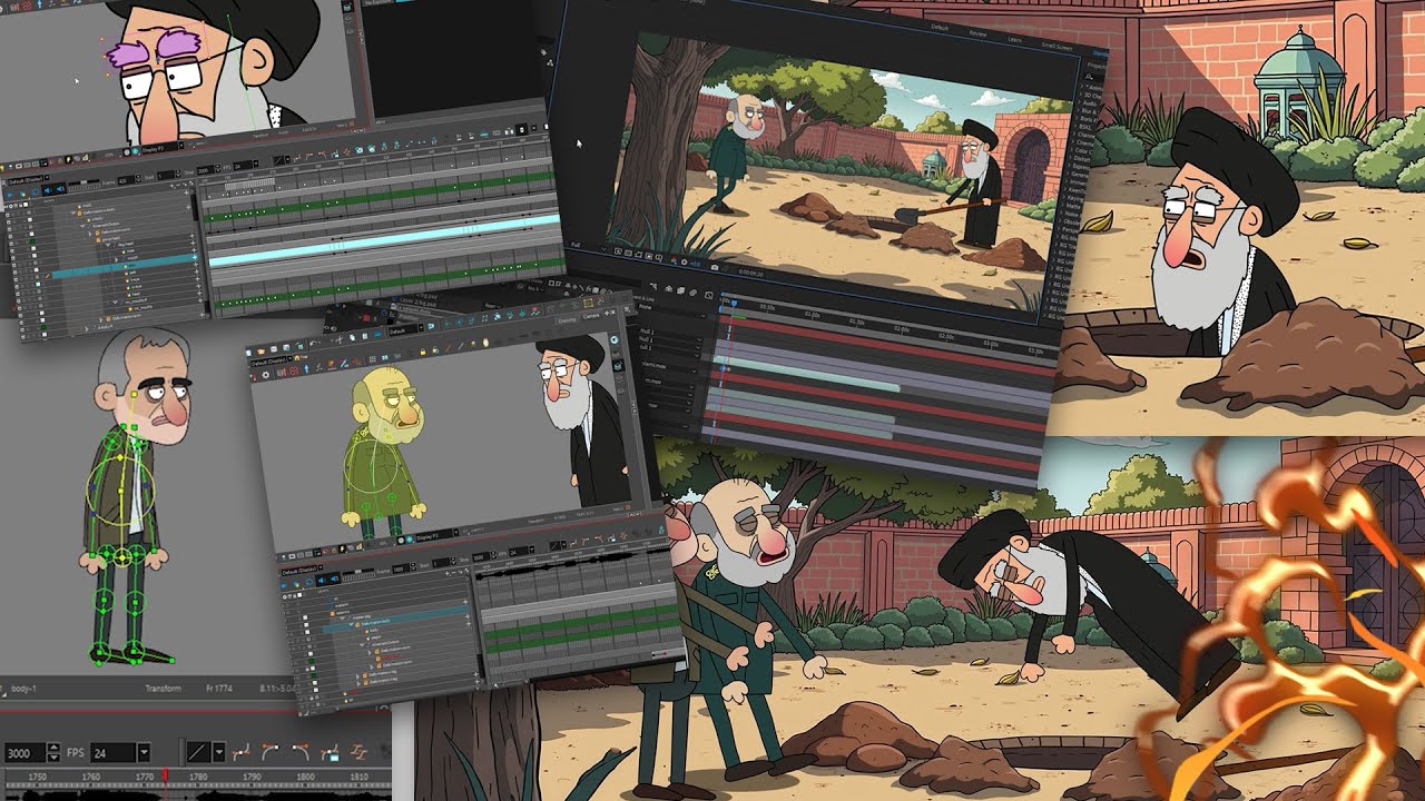 پشت صحنه ساخت انیمیشن Animation Behind The Scenes Youtube