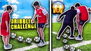 ⚽️ DRIBBLING CHALLENGE 1vs1 con MIO PADRE e MIO FRATELLO!!