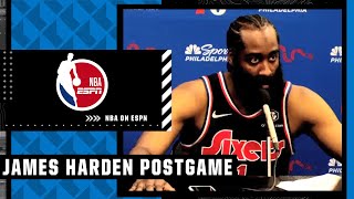 'We got a long way to go' - James Harden reacts to second game with 76ers | NBA on ESPN