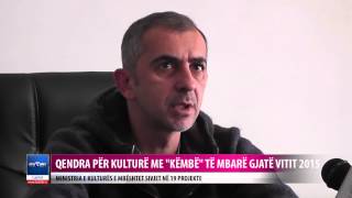 Qendra per Kulture me 50 projekte per vitin 2015