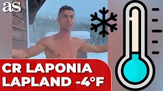 Cristiano Ronaldo's barely naked -4°F icy bath video hits over 70M views sensation!