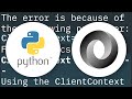 Python call my AWS lambda from code with boto3 error