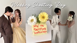 [vlog] 웨딩 브이로그 | 웨딩촬영 브이로그(with.뚝딱이 예랑)👰🏻‍♀️🤵🏻📷 | 느와르블랑하우스 | 브라이덜소노 | 드이희 | 영롱하여라 | 클래씨엠