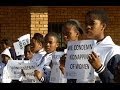 Soweto schoolgirls show their support of #bringbackourgirls