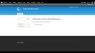 How to use the menu in Drupal 7 | Authors & Site Builders