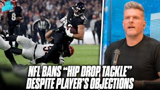 NFL Has Officially Banned "Hip Drop Tackle" Despite Players & NFLPA Objections | Pat McAfee Reacts