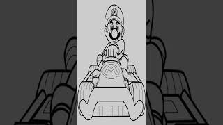 super mario coloring page free - super mario bros coloring book | mario coloring pages #shorts