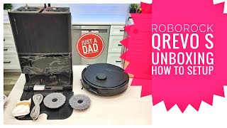 How To Setup Roborock Qrevo S Robot Vacuum & Mop Combo Unboxing & First Look!