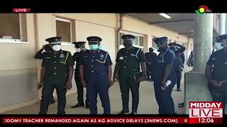 IGP Visits 3 Injured Policemen: Christopher Amoako, Correspondent, S/R