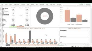 Excel budget template - Buy from https://premiumexcel.etsy.com
