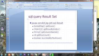 Database Access with JSTL SQL