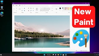 New Paint App in Windows 11 Dev with Updated Design | Windows 11 Build 22623.1250